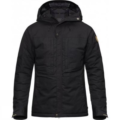 Chaquetas Fjallraven Skogsö Padded Hombre - Negras - Chile CMP041857